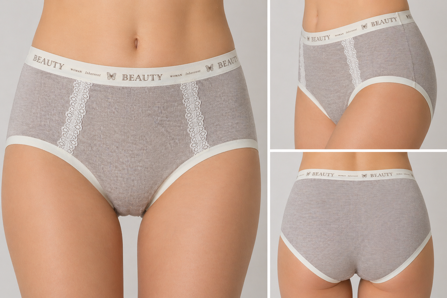 Soft Lace Cotton Comfort Panty for Women