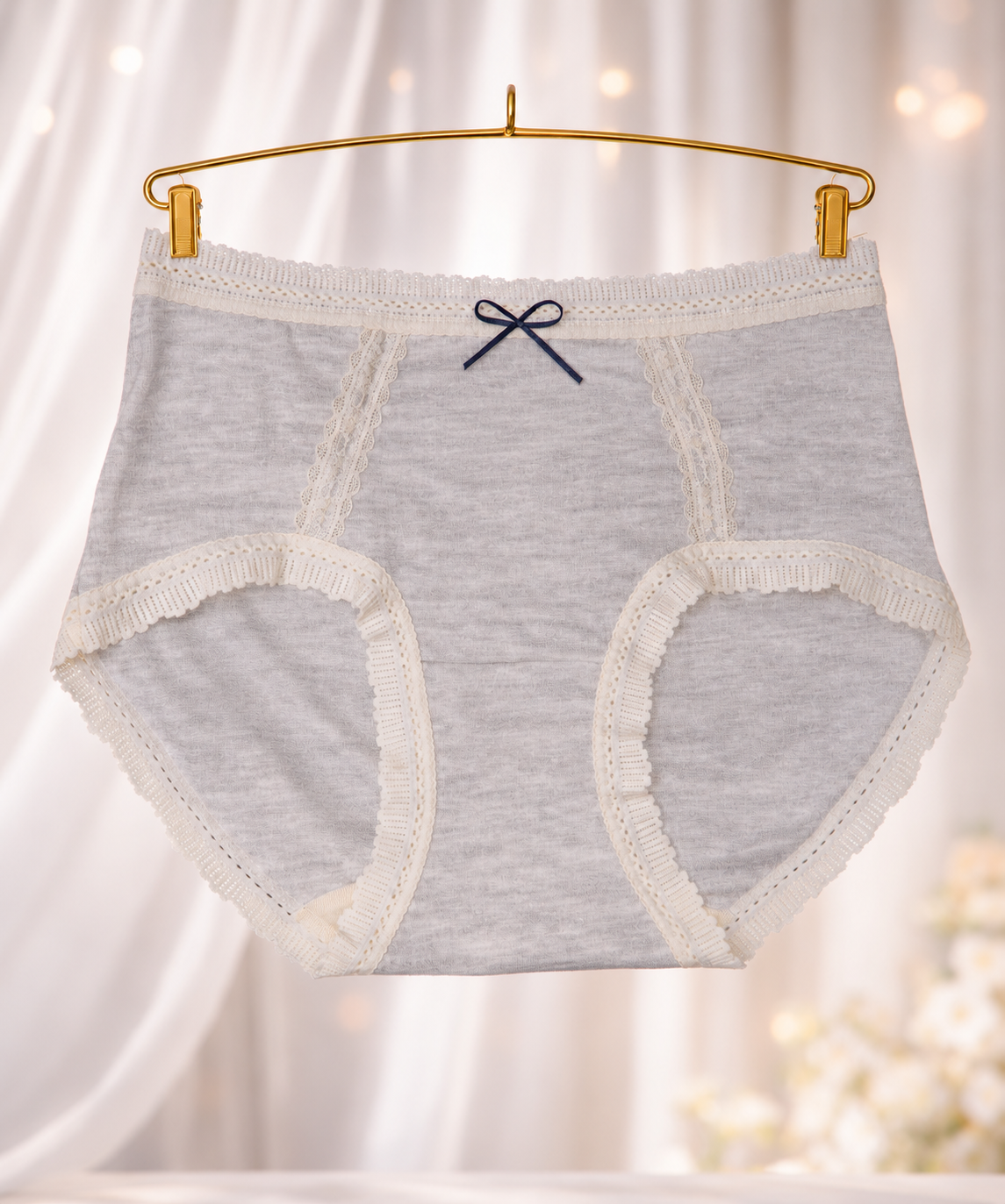 Elegant Breathable Lace Briefs for Women